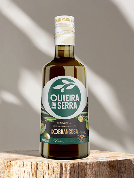 garrafa de azeite cobrançosa oliveira da serra