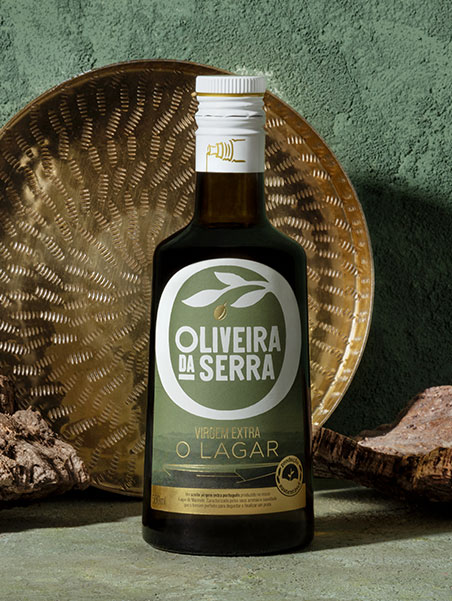 garrafa de azeite premium o lagar oliveira da serra
